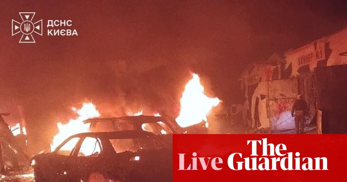 At least 11 dead, 34 injured after 'vile' attack on Ukraine on Putin's birthday, Zelenskyy says - Europe live