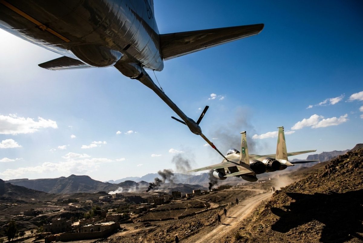 U.S. Restarts In-Flight Refueling Support for Saudi Jets in Yemen Conflict