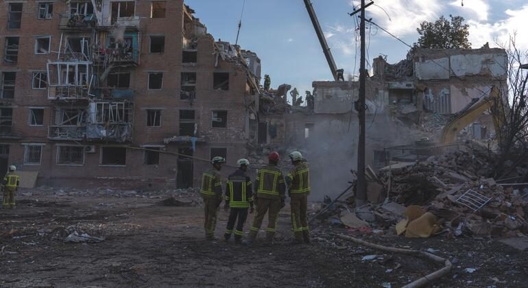 UN Condemns Latest Ukraine Attacks, Urges Civilian Protection