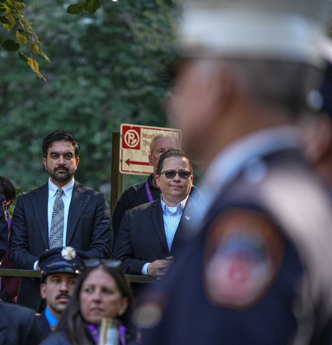 Firefighter who died battling Brooklyn blaze receives posthumous honors at FDNY's Upper Manhattan Memorial