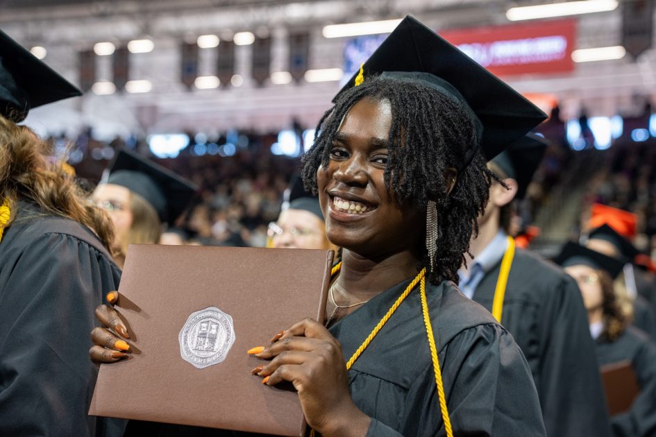19-year-old graduates with two bachelor's degrees from BGSU