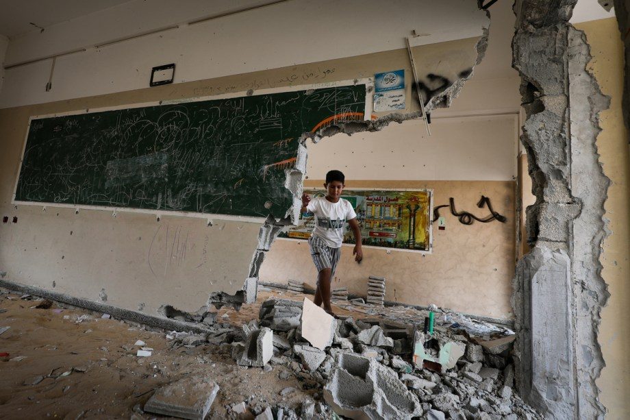 Palestinian Education Ministry says more than 90% of Gaza schools destroyed during three years of war