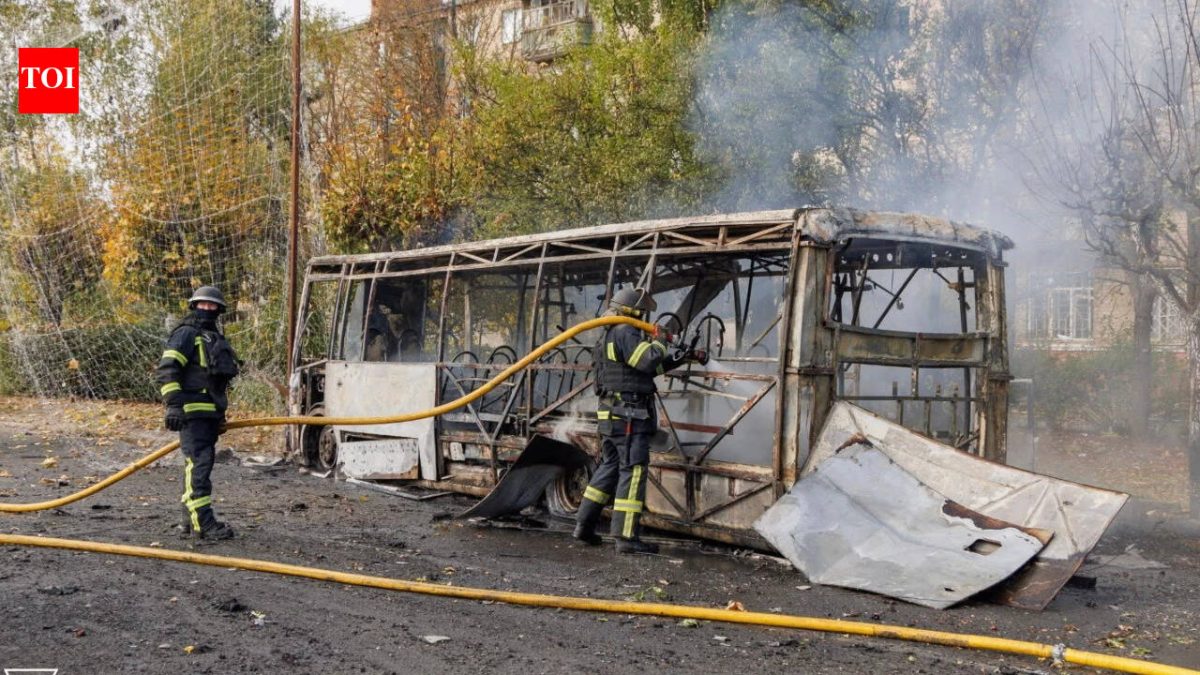 Over 33 killed as Russia's glide bomb attack targets two civilian buses in Ukraine