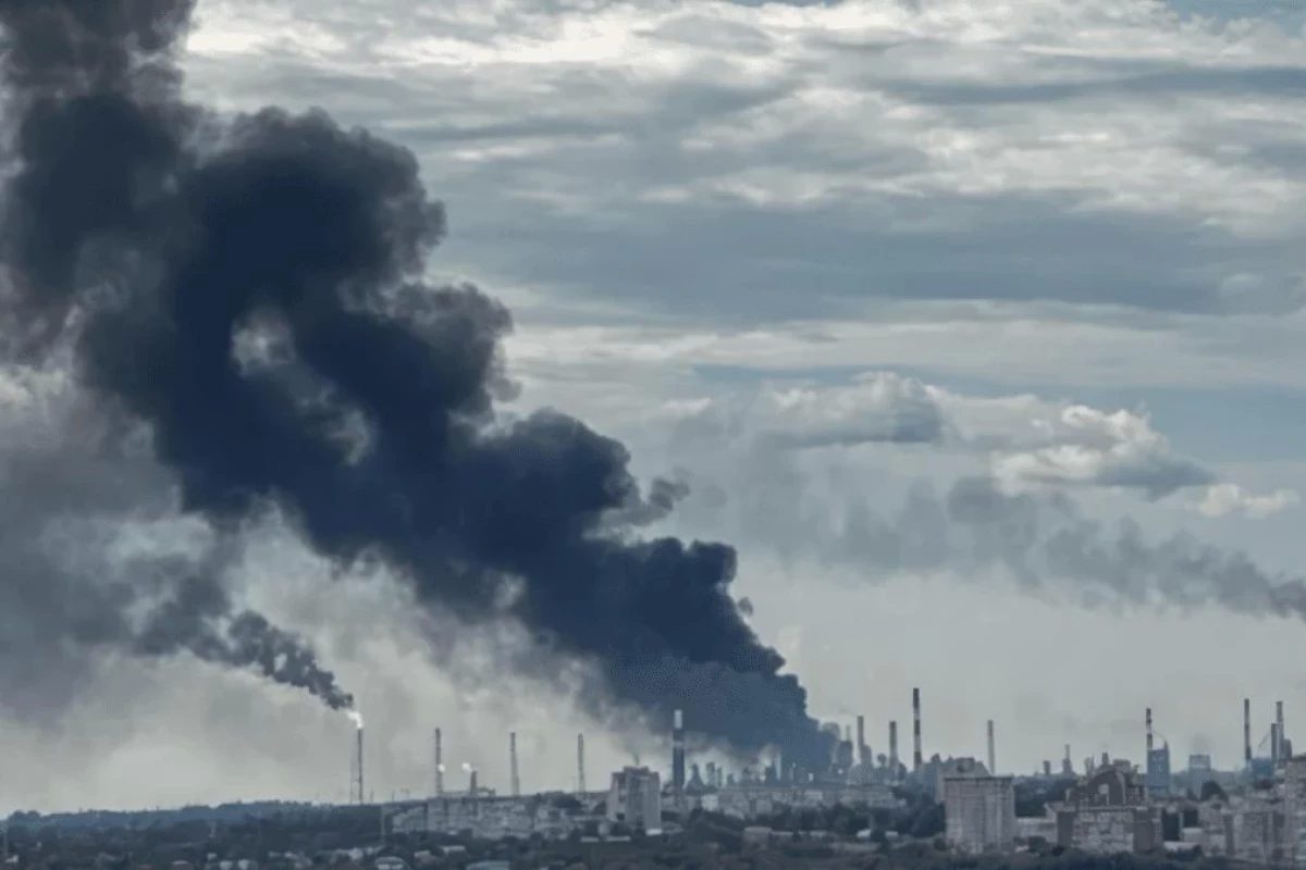 Drone attack hits one of Russia's largest oil refineries in Omsk