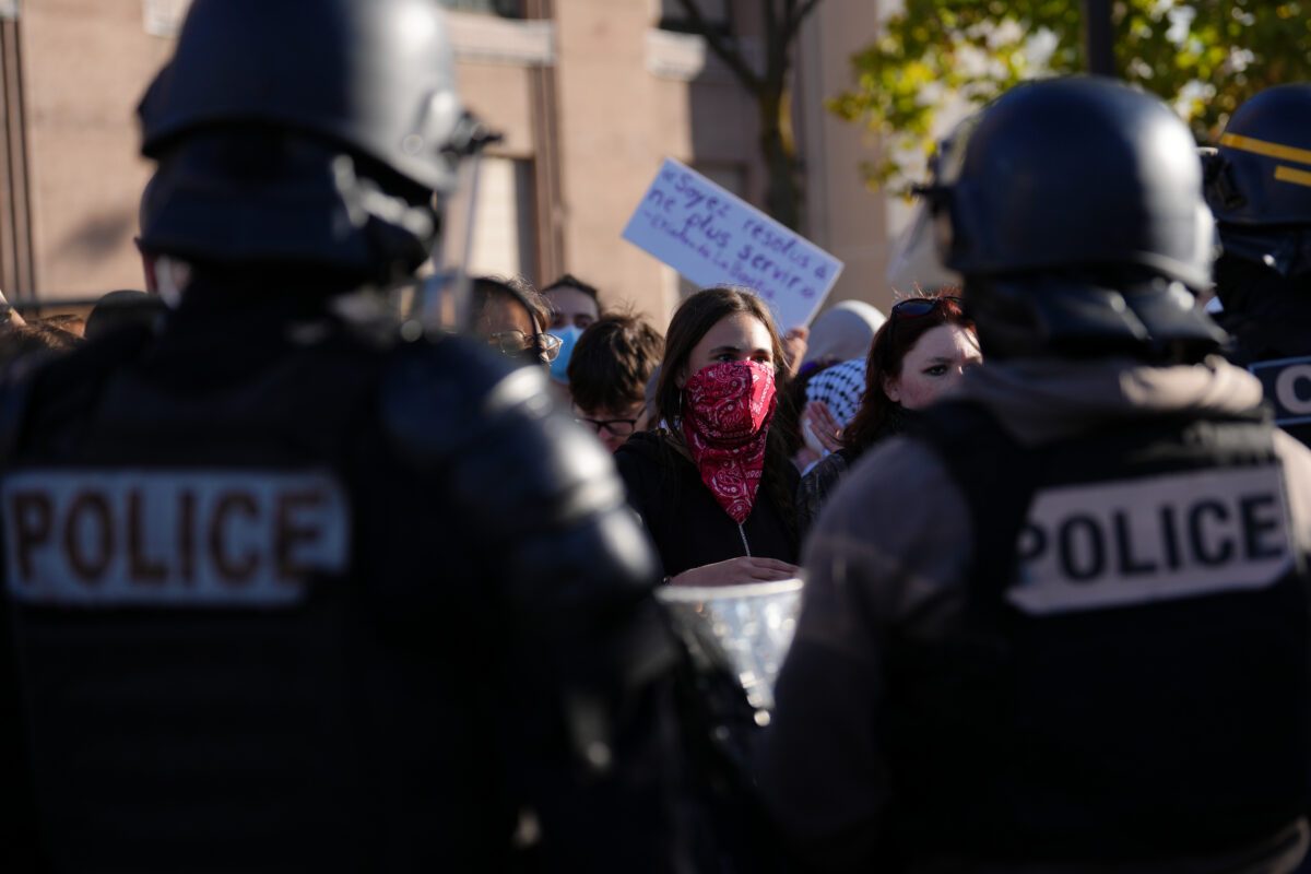 Police Fire Tear Gas at Barricaded Paris High School as Student Protests Show No Sign of Ending