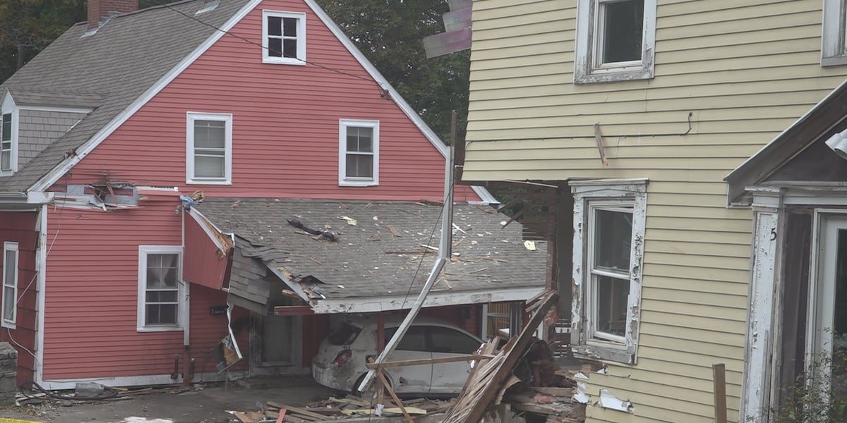 Fatal Ellsworth crash damages recovery home, displacing six men early Thursday