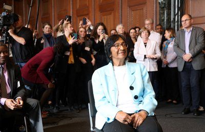 Navi Pillay dedicates Nobel Peace Prize to survivors of international crimes
