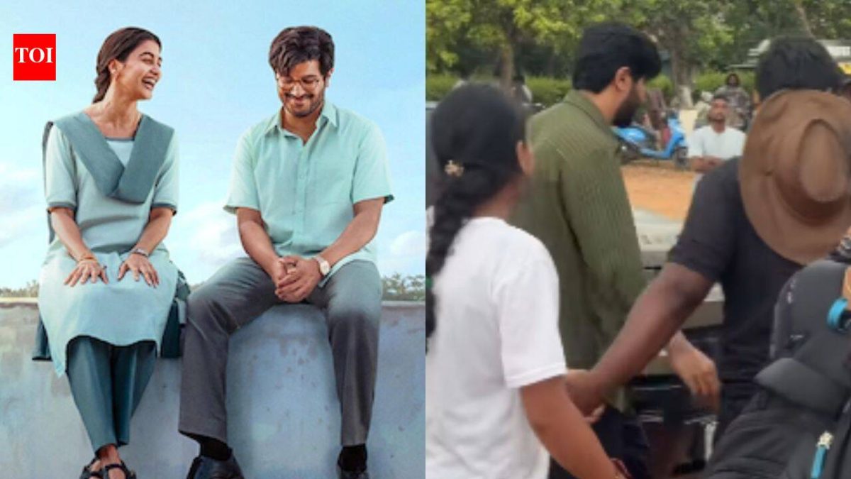 Dulquer Salmaan's team tries to control crowd as fans mob the actor during 'Sri Sri' shoot in Vizag