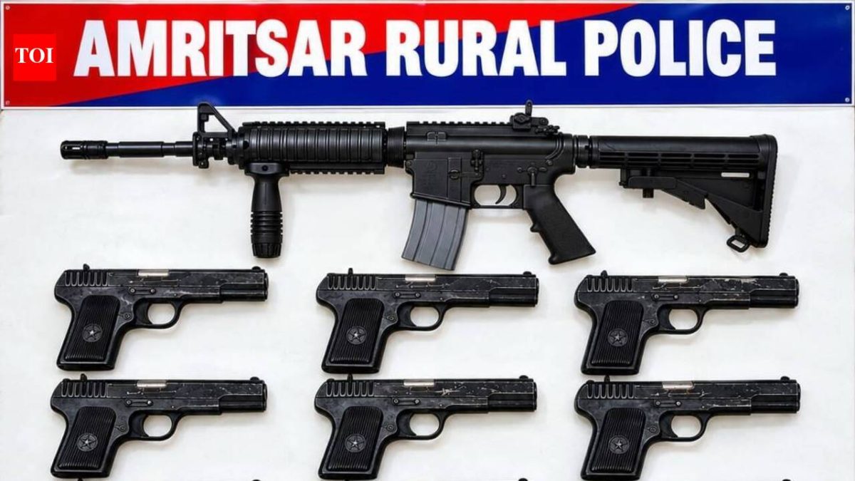 Punjab Police crackdown on drugs & arms: 4 assault rifles seized in 12 days