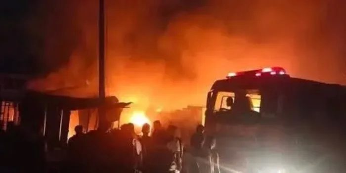 Massive Night Fire Ravages Club Mio's on Bamburi Mtambo Road