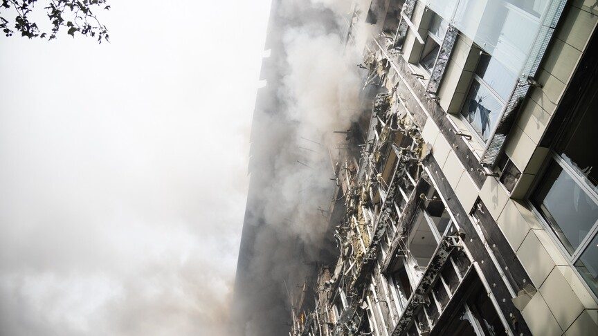 Russian overnight strikes on Ukraine injure 6, including 2 children