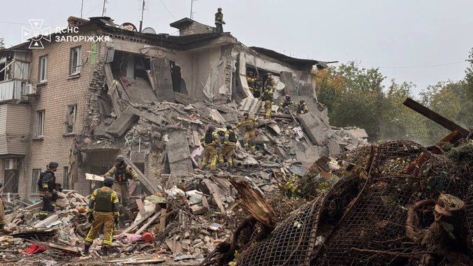 Russian strikes kill 11 in Ukraine, with 16 wounded in Zaporizhzhia attack