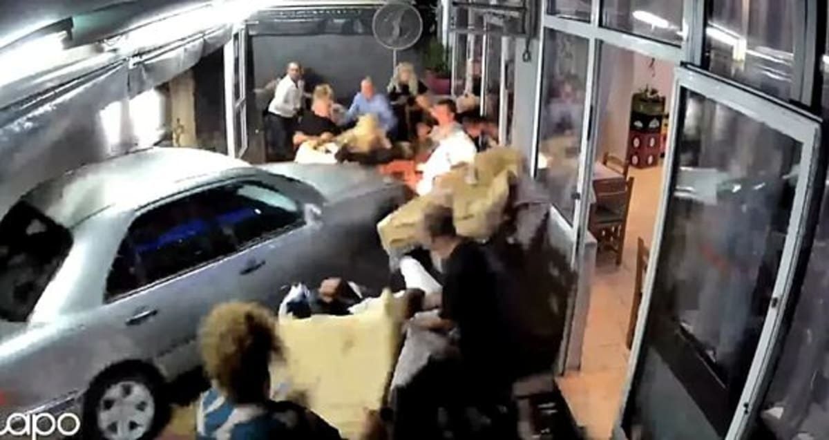 Brit holiday hotspot horror after car drives into packed restaurant with multiple injured