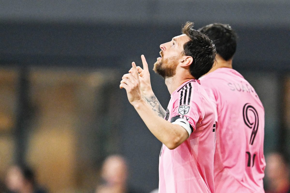 Messi nets brace to win in first match after Argentina exit
