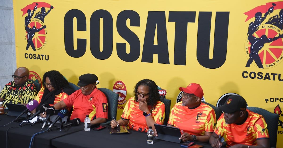Cosatu congress resumes after battle over delegates