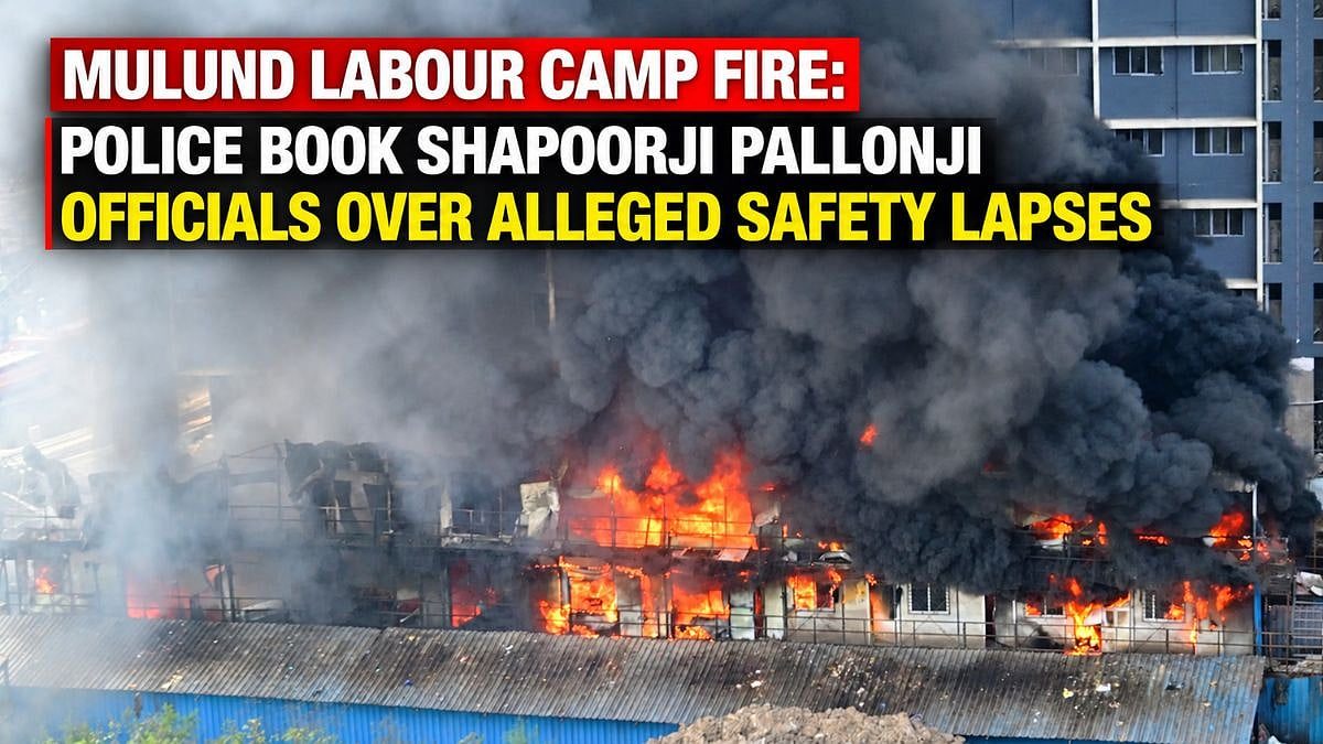 Mulund Labour Camp Fire: Police Book Shapoorji Pallonji Officials Over Alleged Safety Lapses