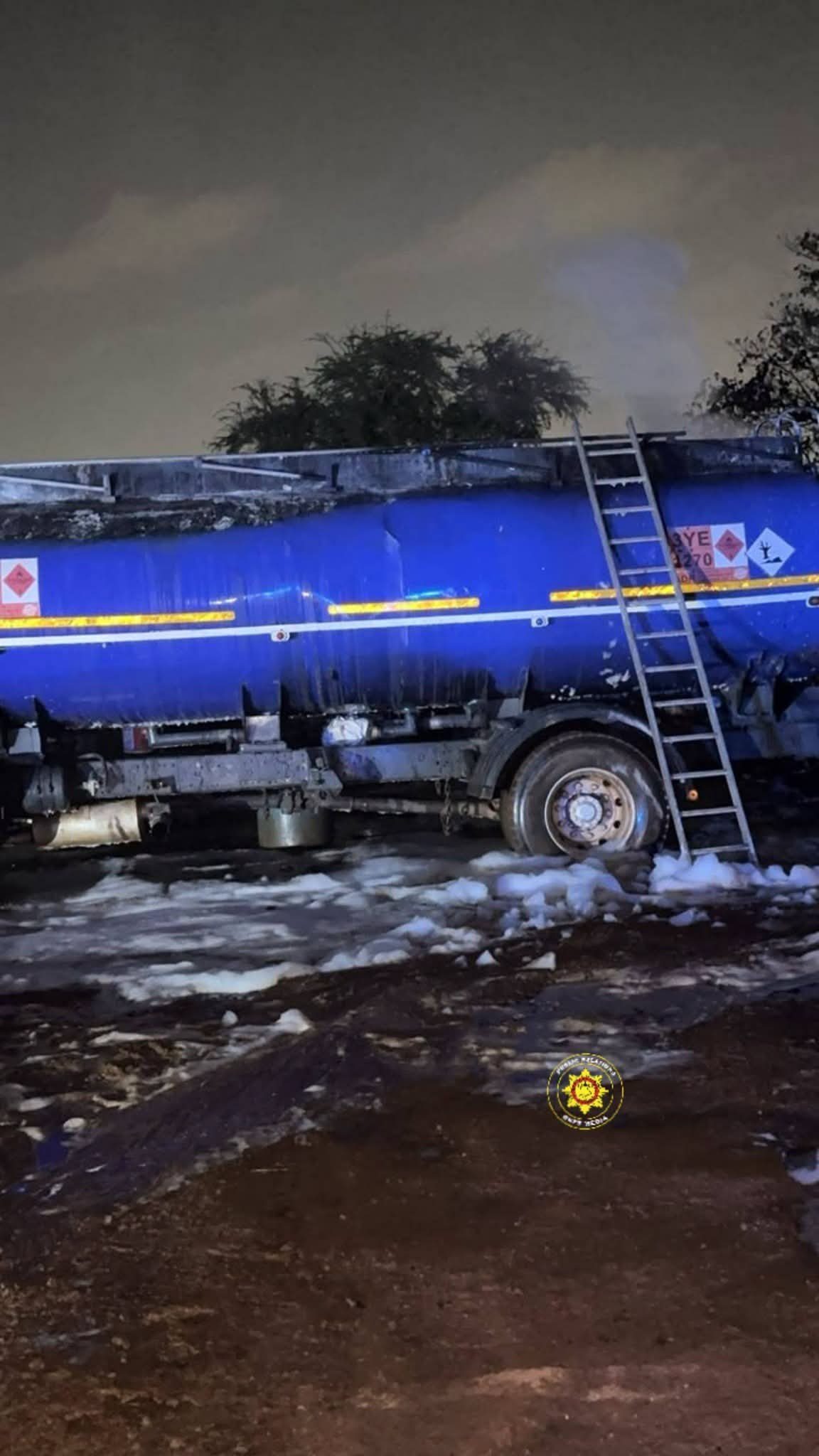 One fuel tanker destroyed, another damaged in Kaase Tanker Yard fire