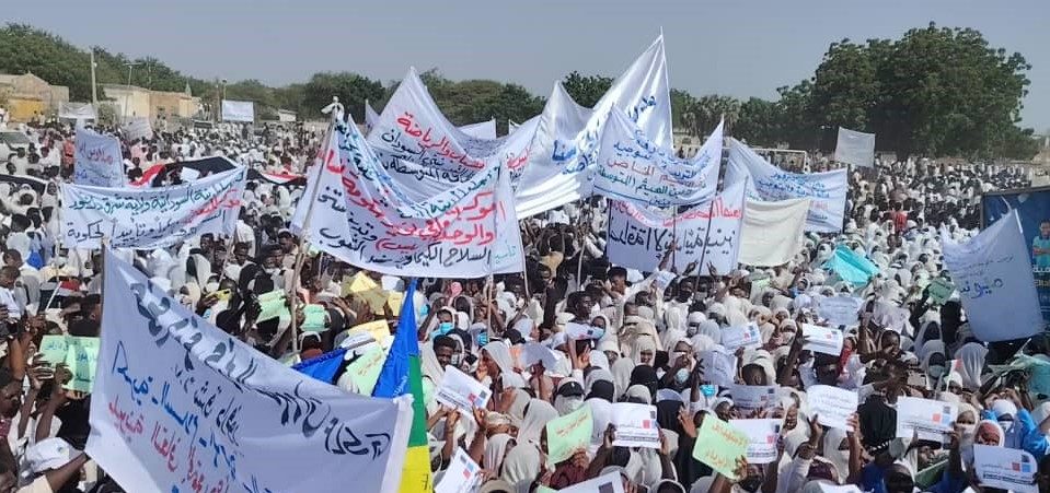 East Darfur: Demonstrators demand end to war, civilian protection