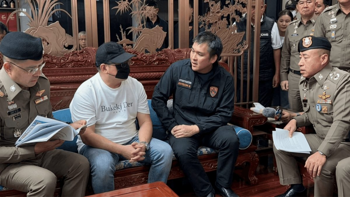 Bangkok Raid Nets Major Chinese Fugitive Wanted By Interpol