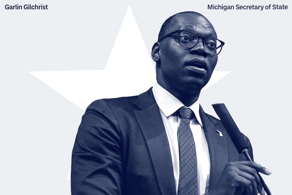 Vote Garlin Gilchrist for secretary of state