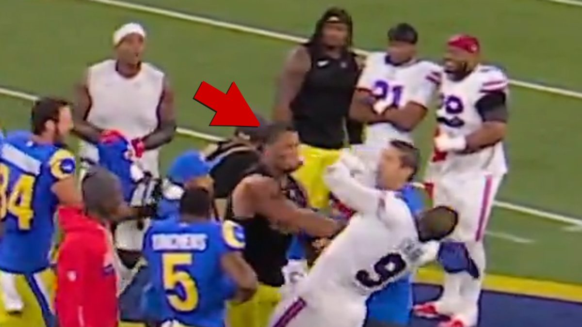 Buffalo Bills Captain Bradley Chubb Gets Into Ugly Fight With L.A. Rams' Alaric Jackson on Video