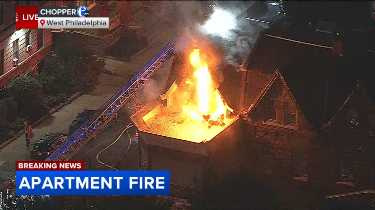 Man dead, firefighter injured after apartment fire in West Philadelphia