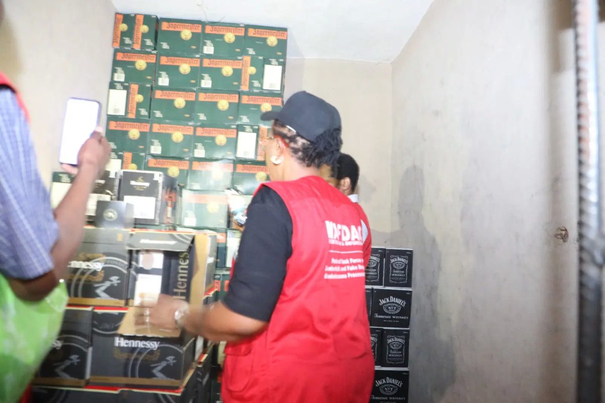 Lagos: NAFDAC raids fake alcohol factory, arrests 2 suspects
