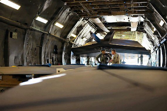 Legendary Fighter Takes Final Flight: Dover Air Force Base C-5M Delivers F-117A to Smithsonian