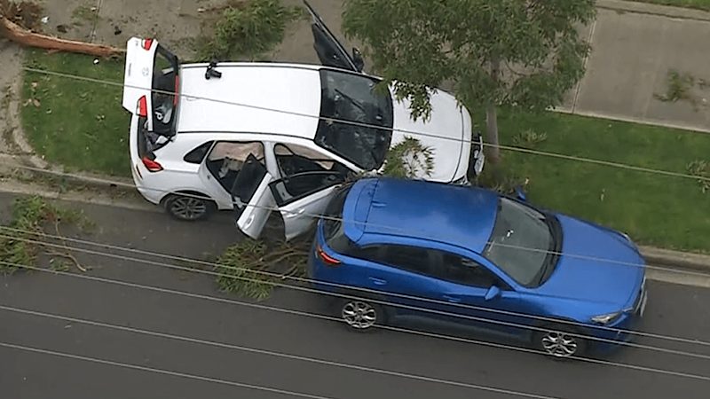 Police hunt gunmen after shots fired outside kindergarten
