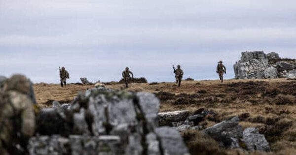 British troops training to 'recapture' Falklands - Times